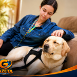 Cão de assistência transforma rotina de estudante com autismo no interior de São Paulo